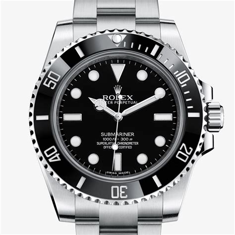 rolex submariner nero acciaio|rolex oyster submariner.